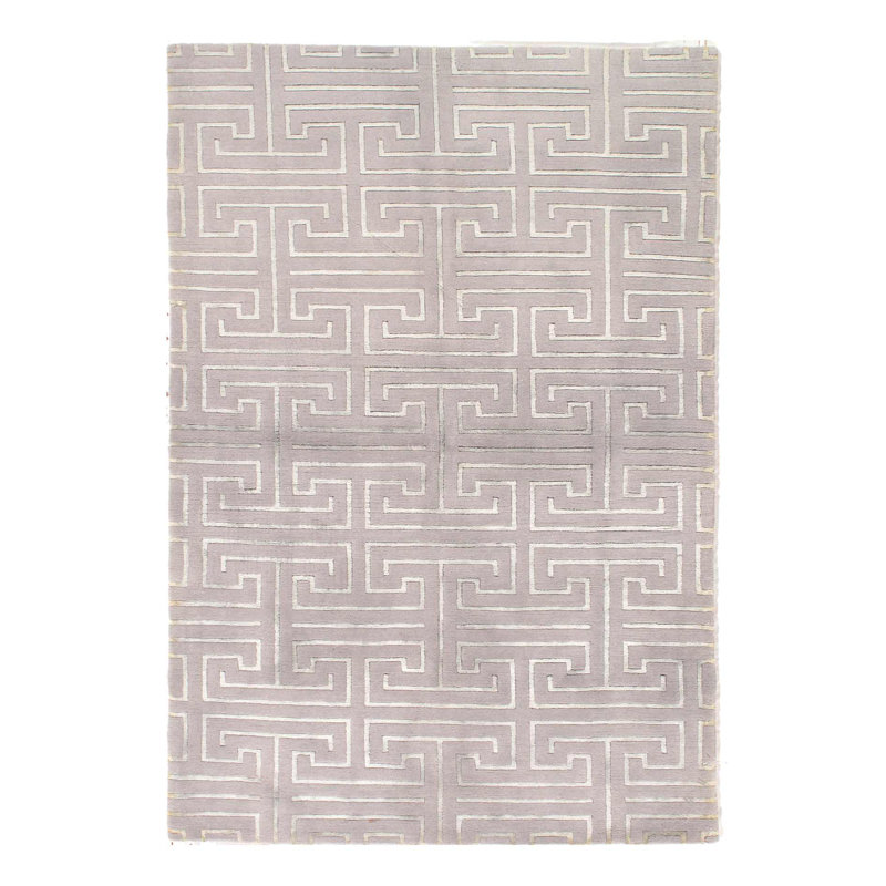 Fine Hand Knotted Modern Rug 4'X 6'