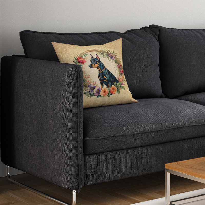 Outdoor Throw Pillow, 14" H x 14" W x 3" D