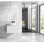 Ensemble de meuble-lavabo mural simple 40 po Aleemah-310337036