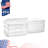 Sahaj Variety Size Clear Stackable Project Case 9 Pack