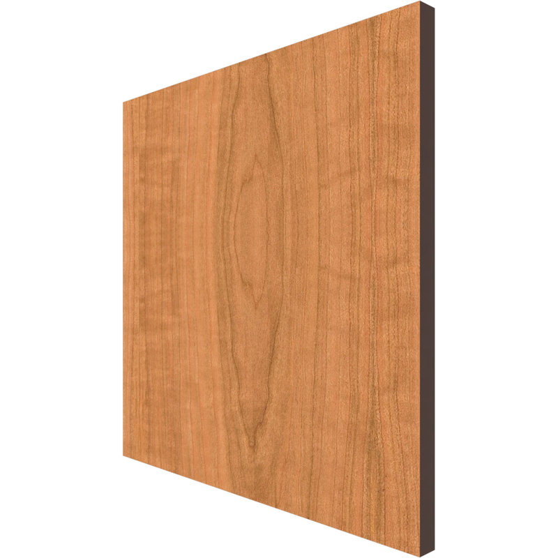 Planche de loisir en bois, Cerisier, H 7,75 po x l 7,75 po x P 0,38 po