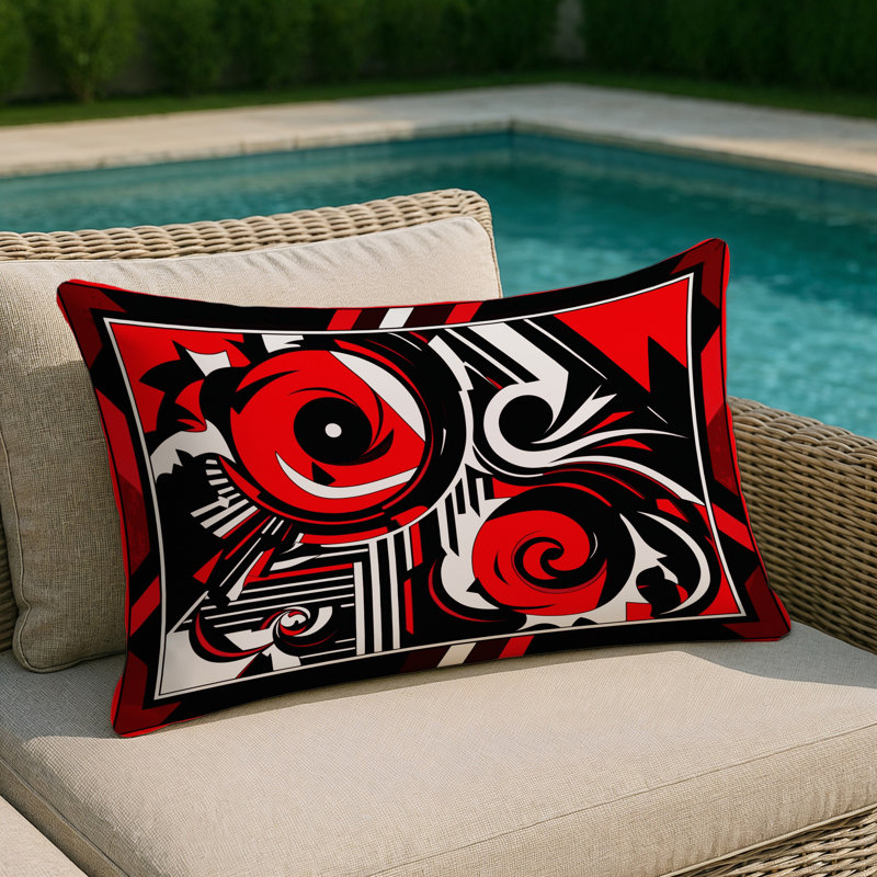 Void Indoor And Outdoor Pillow, Rectangle 20"H x 14"W