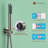Calder Complete Shower System with Rough in-Valve-61901575
