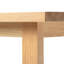 Ski-Leg Oak Solid Wood Base Dining Table