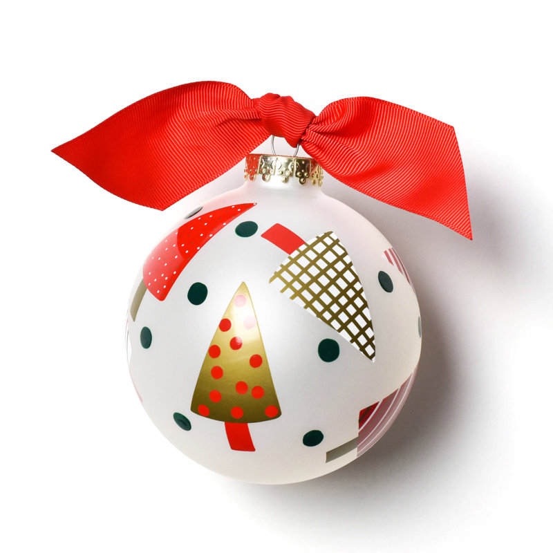 3.94'' Glass Ball Ornament