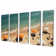 Highland Dunes Beach Umbrella Aerial View V On Canvas 5 Pieces Print ...