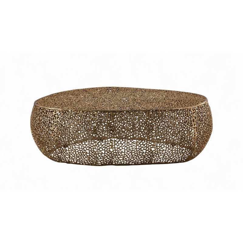 Table basse ovale
