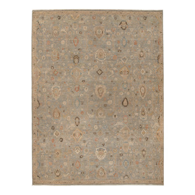 Blue Antique Revival Wool Rug