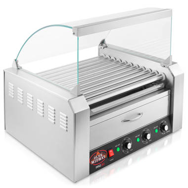 Electric 30 Hot Dog 11 Roller Grill Cooker Machine with Cover, 23 x 20 -  Kroger