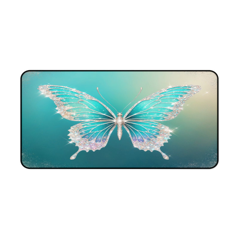 Polyester Desk Pad, 14.4x12.1