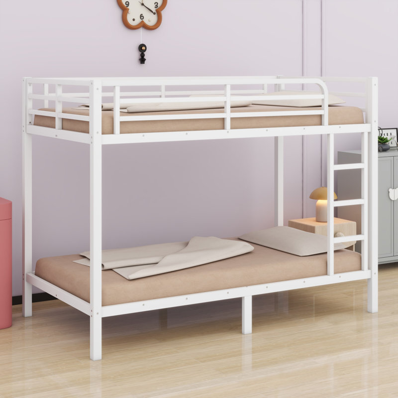 Metal Bunk Bed For Teens And Adults, Twin XL Over Twin XL
