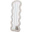 cream white mirror