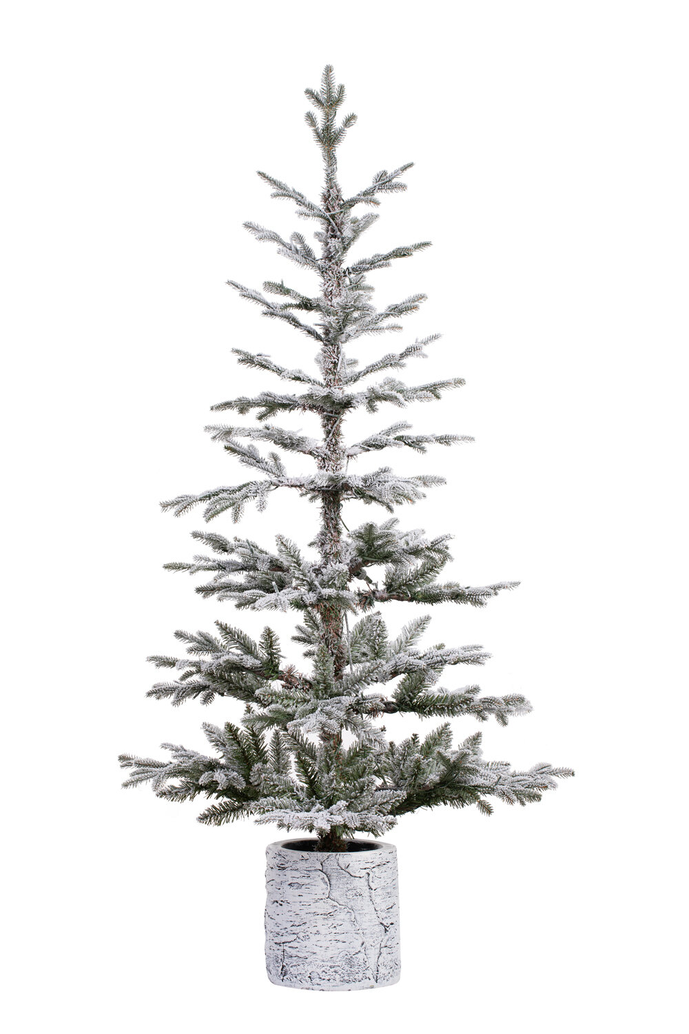 Sand & Stable™ 5' White Fir Artificial Christmas Tree with 150 White ...