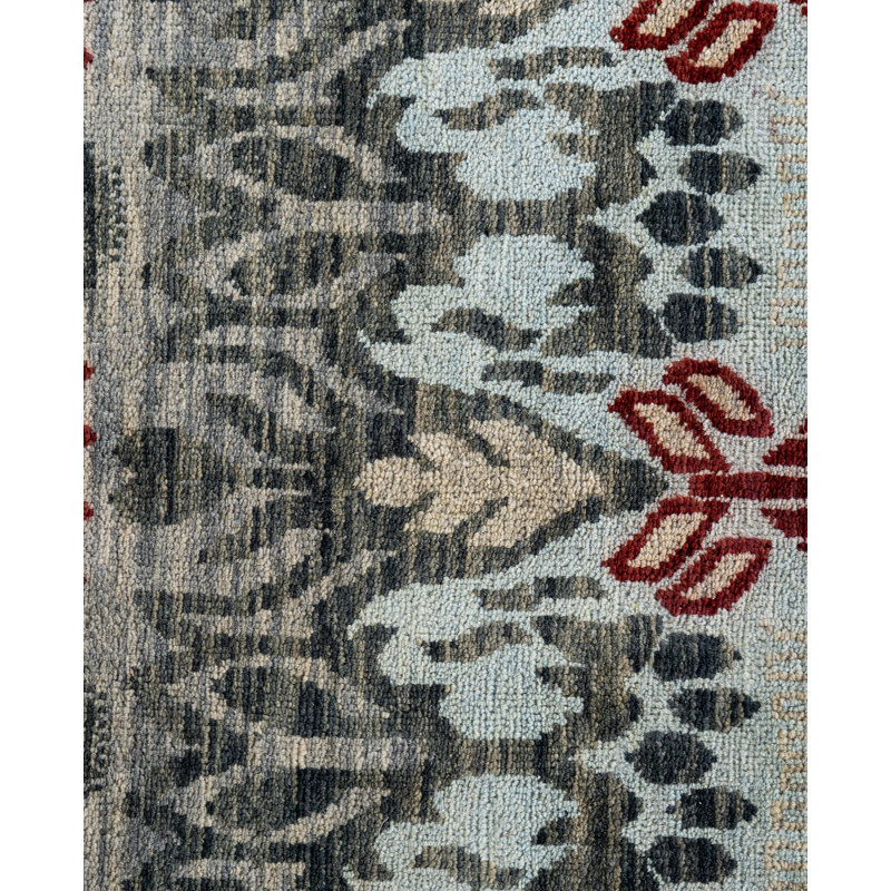 Overdyed One-of-a-Kind 8' 1" x 10' 1" Hand Knotted Area Rug