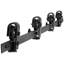 Ensemble de rail de porte de grange coulissante bi-pliable pour quatre portes-116191780