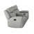 Gris clair est en rupture de stock