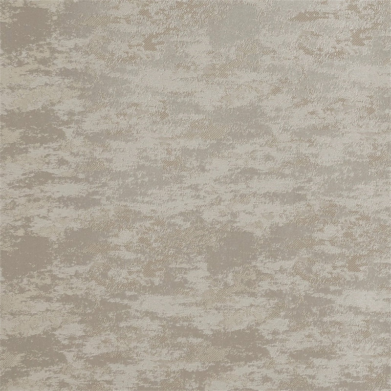 Rideau occultant avec passe-tringle Jacquard, Gris / argent, L 50 po x L 84 po