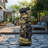 Handcrafted Floor Fountain with Lights