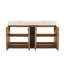 Meuble-lavabo double en chêne Knotty-131376492