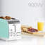 SQ Professional Dainty 2 slice Toaster with Removable Crumb Tray-461274012