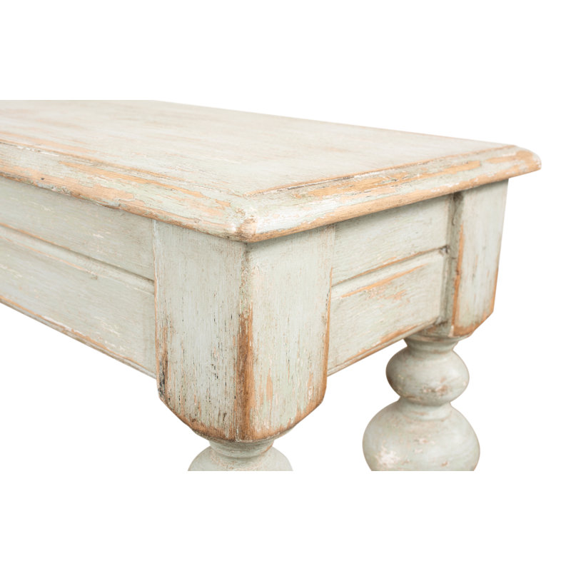 Hudson 73'' W Solid Wood Console Table, Sage