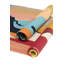 Rectangle Kulfi Abstract Hand Woven Flatweave Cotton Area Rug in Beige/Orange-1386056107