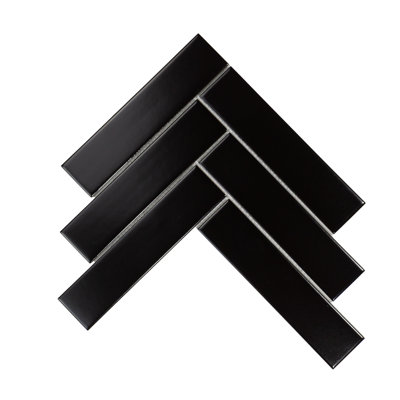 Herringbone Porcelain Mosaic Tile