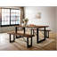 Banc en métal 1Pc