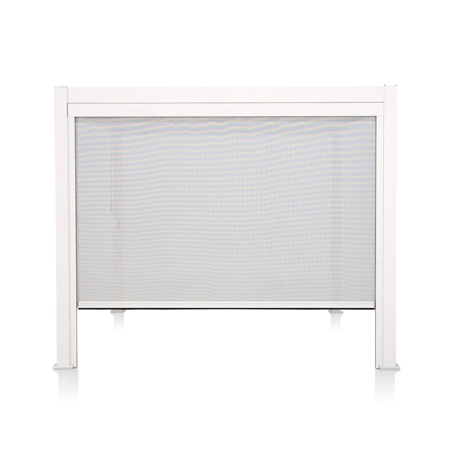 111 Aluminum Pull Down Privacy Screen for Pergola