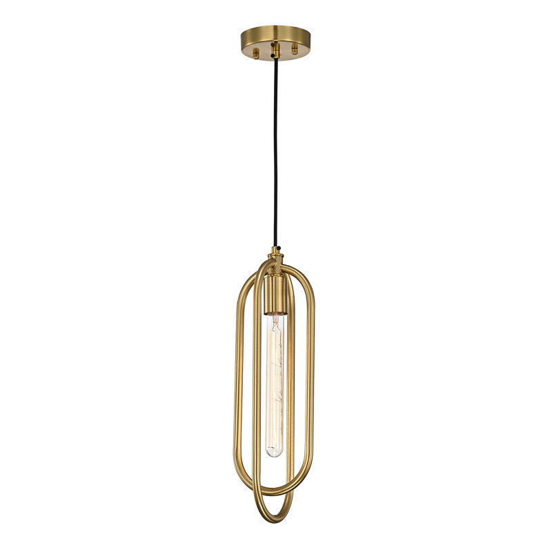 Luminaire suspendu géométrique à 1 lumière Guercio