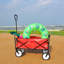Chariot de plage pliable