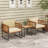 Raffield 2 - Person Outdoor Seating Group with Cushions