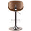 Tabouret de bar pivotant Bentwood -702809717-702809723