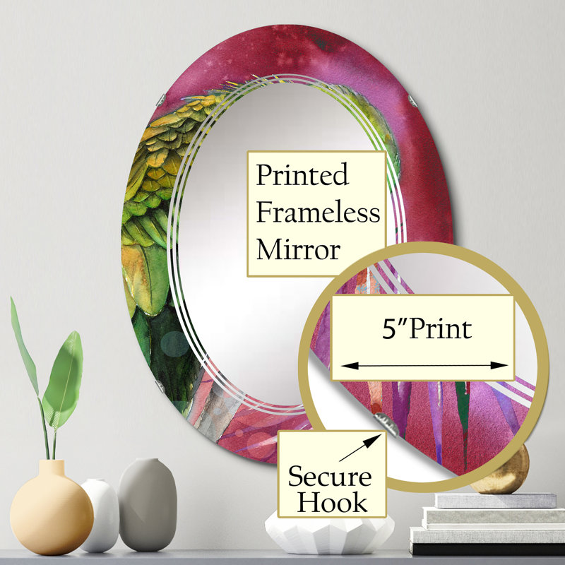 Miroir de salle de bain sans cadre, 30 po x 20 po