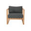 Venice Outdoor Teak Lounge Chair-1371331830