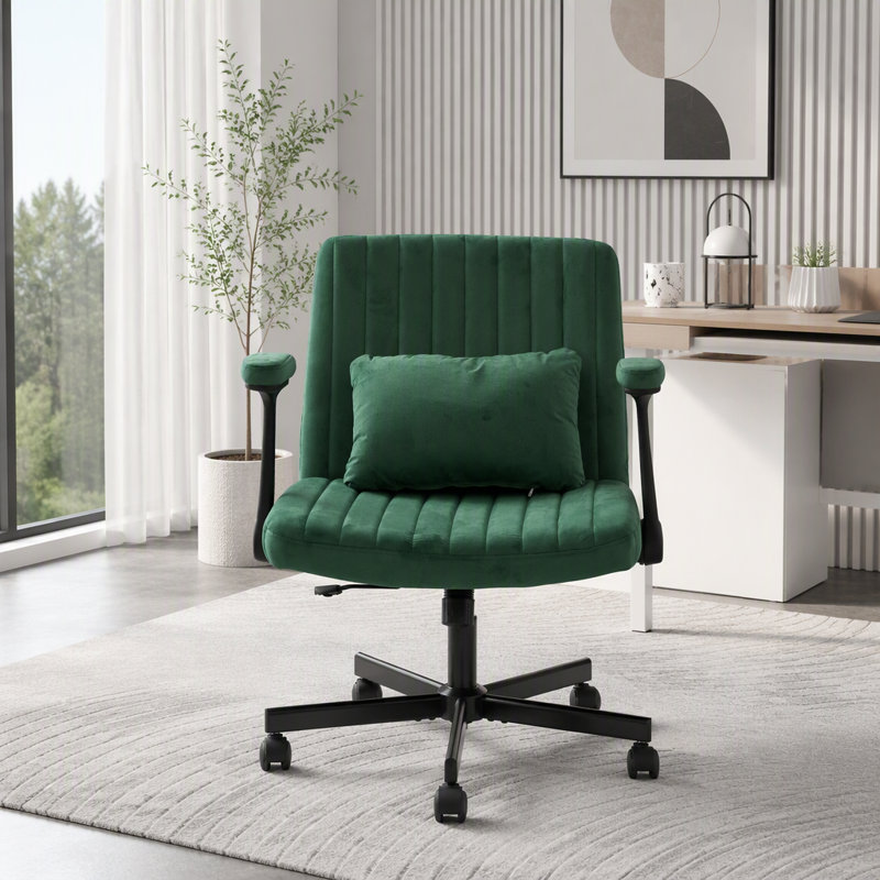 Chaise de bureau Velvet, Green Velvet
