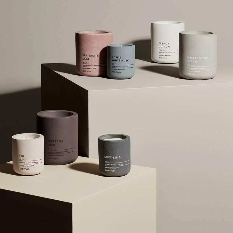 Fraga Scented Designer Candle, 8cm H x 6.5cm W x 6.5cm D