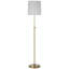 Thomas O'Brien Bryant 52" Adjustable Cordless Floor Lamp with Linen Shade-1240271344