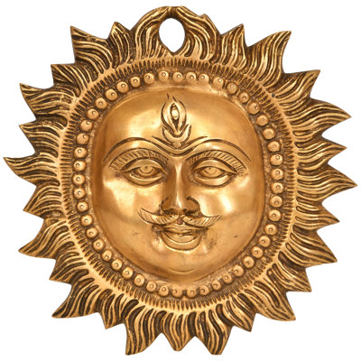 Sculpture en laiton Surya 5 po