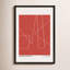 Geometric Abstraction In Red Print by Romina Gadler-1038554319-1038554332