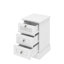Katalina 3 Drawer Bedside Table-110782102