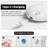 Rechargeable Motion Sensor Night Light Magnetic Sconces Nightstand Lights