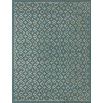 Tapis ivoire et ivoire noué à la main de haute qualité