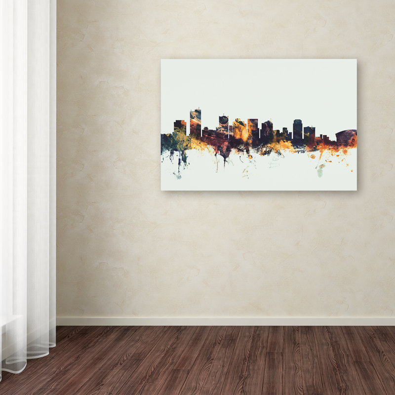 « phoenix arizona horizon », impression sur toile, H 12 po x l 19 po x P 2 po