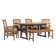 Tournesol 6 Piece Extendable Dining Set with Cushions
