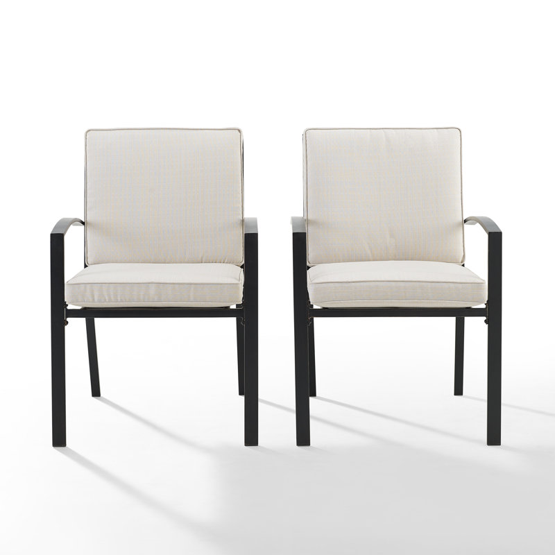 Chaise de patio avec coussin Halles, Gruau