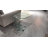 Isobe Bent Glass End Table with Wheels