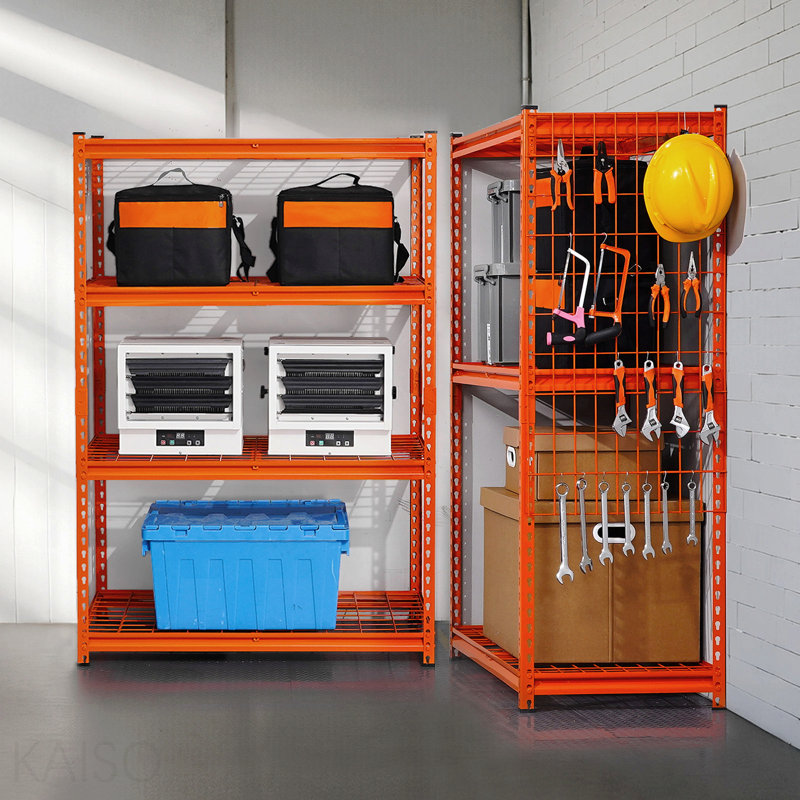 Étagères de rangement Étagères de garage robustes réglables à 4 niveaux 2400 lb