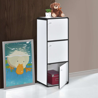 Bibliothèque fermée Stover Wood 3-Cubed