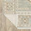 Tapis bleu pâle / ivoire Lainey Bohemian Tribal Medallions-1026845722
